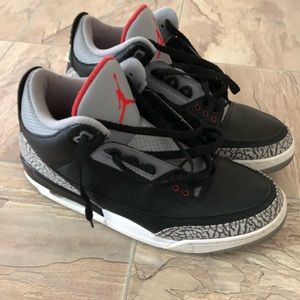 Red and Black Cement 4’s